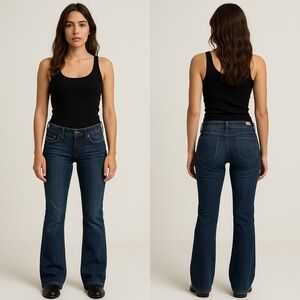 Diesel Vintage 90s Y2K Low Rise Flare‎ Leg Jeans Sz. 27
